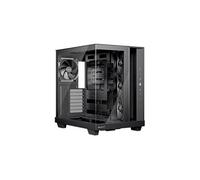 be quiet! Light Base 500 - Midi-tour - ATX - panneau latéral fenêtré (verre) - pas d'alimentation (ATX / PS/2) - noir - USB/Audio