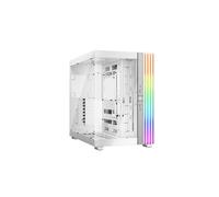 be quiet! Light Base 900 DX Blanc - Boîtier PC Full Tower ARGB, Acier/Verre, ATX/E-ATX/mATX/Mini-ITX/XL-ATX, 1x 3.5", 4x 2.5", USB 3.2 Gen 2, Refroidissement liquide