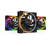 be quiet! Light Wings 120mm PWM high-speed Triple Pack, contient 3 ventilateurs, éclairage ARGB, nombreuses couleurs et effets, 18 LED ARGB, 9 pales de ventilateur optimisées, silencieux