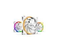 be quiet! Ventilateur Light Wings 140 mm PWM – 3x ARGB avec hub et éclairage arrière – Blanc
