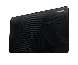 be quiet! Mousepad XL, Tapis de Souris Gaming Extra-Large Noir | 900 x 500 mm, Base en Caoutchouc Antidérapante de 3 mm, Suivi Précis et Confort Durable, Design Épuré et Élégant