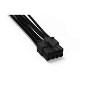 be quiet! POWER CABLE CC-7710, Câble 1x P8, Longueur 700mm, Noir | Gainé Individuellement, Extension haut de gamme pour be quiet! Alimentations PC Modulaires, Design élégant