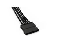 be quiet! Power Cable CS-6610, Câble 1x S-ATA, Longueur 600mm, Noir | Gainé Individuellement, Extension haut de gamme pour be quiet! Alimentations PC Modulaires, Design élégant
