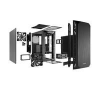 be quiet! Pure Base 500 - Tour - ATX - pas d'alimentation (ATX / PS/2) - noir - USB/Audio