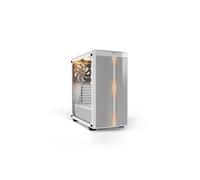 be quiet! Pure Base 500DX - Tour - ATX - panneau latéral fenêtré (verre trempé) - pas d'alimentation (ATX / PS/2) - blanc - USB/Audio