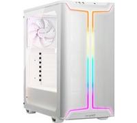 be quiet! Pure Base 501 DX - Midi-tour - ATX - panneau latéral fenêtré (verre trempé) - pas d'alimentation (ATX / PS/2) - blanc - USB/Audio G