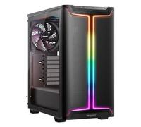 be quiet! Pure Base 501 Noir | Boîtier PC vitré, Mini ATX / Micro ATX / ATX, 3 ventilateurs Pure Wings 3 140 mm PWM, bande ARGB