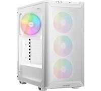 be quiet! Pure Base 501 LX - Midi-tour - ATX - panneau latéral fenêtré (verre trempé) - pas d'alimentation (ATX / PS/2) - blanc - USB/Audio G