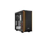 be quiet! Pure Base 600 Window Orange boîtier PC Gaming ATX Mid-Tower | 2 Ventilateurs Pure Wings 2, Radiateurs jusqu'à 360 mm, Commande de Ventilateur à 3 Niveaux, fenêtre latérale en Verre trempé