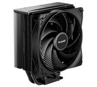 be quiet! Pure Rock 3 Black ventirad radiateur, très haute performance de refroidissement, 4 caloducs noirs haute performance avec technologie HDT, ventilateur Pure Wings 3 120 mm PWM, un look élégant