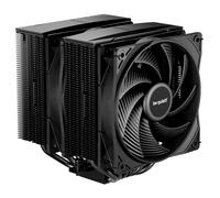 be quiet! Pure Rock Pro 3 ventirad radiateur, très haute performance de refroidissement, 6 caloducs noirs 6 mm haute performance, 2 ventilateurs Pure Wings 3 120 mm PWM optimisés, grande compatibilité