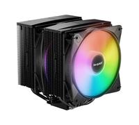 be quiet! Pure Rock Pro 3 LX ventirad radiateur, très haute performance de refroidissement, 6 caloducs 6 mm haute performance, 2 ventilateurs Light Wings LX 120 mm PWM optimisés, grande compatibilité