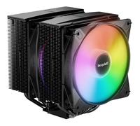 be quiet! Pure Rock Pro 3 LX ventirad radiateur, très haute performance de refroidissement, 6 caloducs 6 mm haute performance, 2 ventilateurs Light Wings LX 120 mm PWM optimisés, grande compatibilité