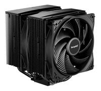 be quiet! Pure Rock Pro 3 ventirad radiateur, très haute performance de refroidissement, 6 caloducs noirs 6 mm haute performance, 2 ventilateurs Pure Wings 3 120 mm PWM optimisés, grande compatibilité