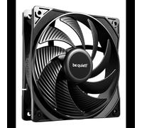 be quiet! Pure Wings 3 140mm PWM Triple Pack, lot de 3 ventilateurs, vitesse maximale élevée, vitesse minimale faible, cadre optimisé, pression d'air extrêmement élevée, fonctionnement très silencieux