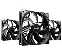 be quiet! Ventilateurs de boîtier Pure Wings 3 140 mm PWM 1200 tr/min Pack de 3 Noir
