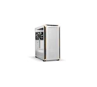 be quiet! Shadow Base 800 Blanc - Boîtier PC Midi Tower ARGB, Vitre, E-ATX, 3x Pure Wings 3 140mm PWM, USB 3.2 Gen 2 Type-C, Acier/ABS/Verre