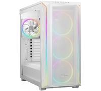 be quiet! Boîtier PC Shadow Base 800 FX – Midi-tour Blanc, verre trempé, RGB, 4x 140mm