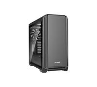 be quiet! Silent Base 601 Window - Tour - ATX étendu - panneau latéral fenêtré (verre trempé) - pas d'alimentation (ATX / PS/2) - argent - USB/Audio