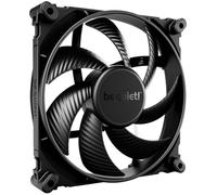 be quiet! Silent Wings 4 140 mm PWM Black FDB, Ventilateur gaming pour PC | Roulement hydrodynamique, 12 V, Système de montage antivibrations, moteur 6 pôles, Une Pression d’air extrêmement élevée