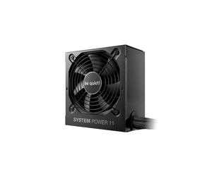 be quiet! System Power 11 450W - Alimentation ATX 3.1, 450W, 80 PLUS Bronze, Ventilateur 120mm, PFC Actif, Protections OCP/OVP/OPP/SCP/UVP, 2x PCI-E (6+2)