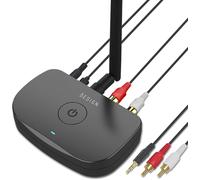Be-Rca Longue Portee Récepteur Bluetooth,Adaptateur Audio Sans Fil,Récepteur Bluetooth 5.0 Pour Les Enceintes Filaires Ou Le Système De Musique Domestique Stéréo