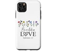 Be Rooted in Gods Love Jesus Rooted in Christ Ephesians 3:17 Coque pour iPhone 11 Pro Max