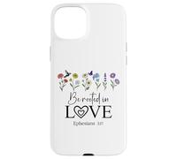 Be Rooted in Gods Love Jesus Rooted in Christ Ephesians 3:17 Coque pour iPhone 15 Plus