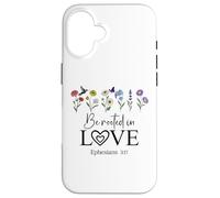 Be Rooted in Gods Love Jesus Rooted in Christ Ephesians 3:17 Coque pour iPhone 16