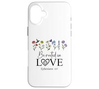 Be Rooted in Gods Love Jesus Rooted in Christ Ephesians 3:17 Coque pour iPhone 16 Plus