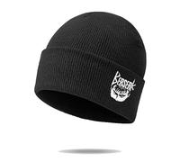 Be-rserk Bonnet Homme, Beanie Brimless en Tricot Classique, Bonnets Moderne Adapté Sports Camping Patinage, Enfant(Black)