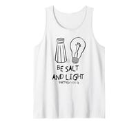 « Be Salt and Light » Matthieu 5:13-16 Inspiration chrétienne Débardeur