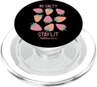 Be Salty Stay Lit Matthieu 5 : 13-16 Design chrétien amusant PopSockets PopGrip pour MagSafe