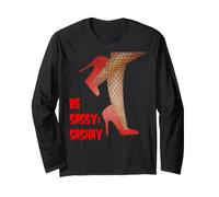 Be Sassy and Sashay Confident Citation d'artiste Stiletto Drag Rouge Manche Longue