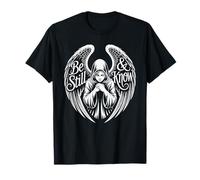 Be Still and Know Angel - Vintage Christian Faith T-Shirt