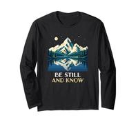 Be Still and Know Christian Psaum Verse Believer Manche Longue