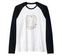 Be Still and Know Psalm 46:10 Floral Christian Verse Manche Raglan