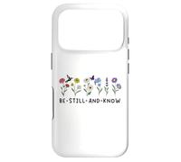 Be Still and Know That I Am God Christian Bible Psalm 46 10 Coque pour iPhone 17 Pro