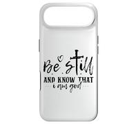 Be Still and Know That I Am God - Citation inspirante Coque pour iPhone Air