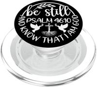 Be Still and Know That I Am God x Psaume PopSockets PopGrip pour MagSafe