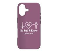 Be Still & Know Bible Verse Psalm 46:10 Faith Hope Love God Coque pour iPhone 17