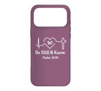 Be Still & Know Bible Verse Psalm 46:10 Faith Hope Love God Coque pour iPhone 17 Pro Max