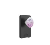 Be Still & Know I Am God Purple Bible Christian Psalm 46:10 PopSockets PopWallet pour MagSafe