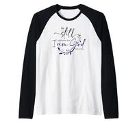 Be Still Know That I Am God Blue Bible Christian Psalm 46:10 Manche Raglan