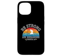 Be Strong and Courageous Joshua 1:9 Design rétro Écriture Coque pour iPhone 15