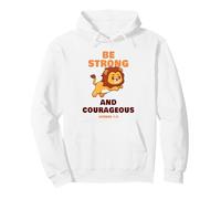 Be Strong & Courageous - Joshua 1:9 Christian Kids & Adult Sweat à Capuche