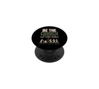 Be The Church When Service is Over Faith Action Christian PopSockets PopGrip Adhésif