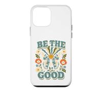Be The Good Papillon Motif Floral Vintage Coque pour iPhone 12 Mini