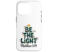 Be The Light Christian Christmas Christmas Matthew 5:14 Coque pour iPhone 16 Pro