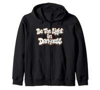 Be The Light in Darkness Graffiti Street Art Motivation Sweat à Capuche